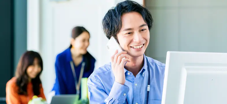 代表電話の電話対応のイメージ